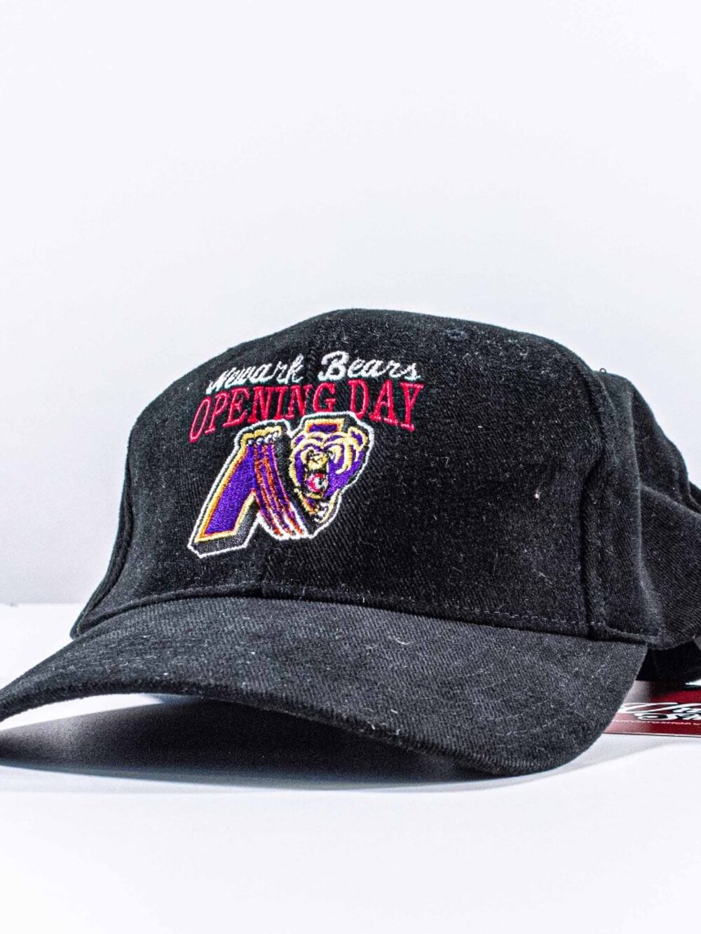Vintage Newark Bears Hat Opening Day Snapback Spotlight Cap 90s Y2K Minor League